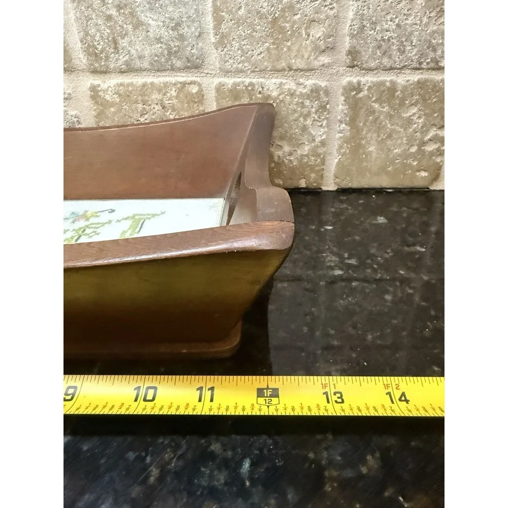 VTG Wooden Cross Stitch 